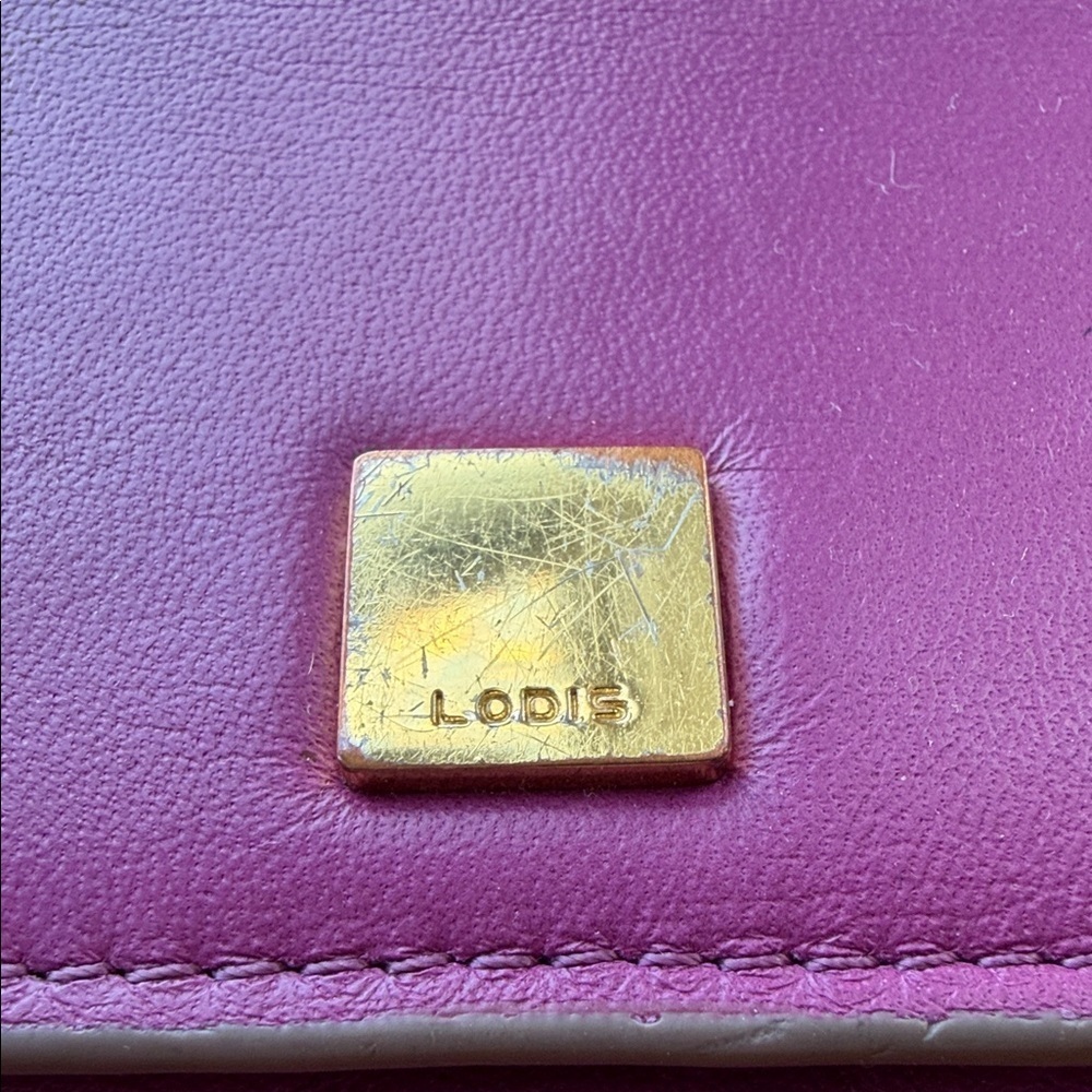 Vintage Lodi’s Pink Leather Women's Clutch - Picture 2 of 7